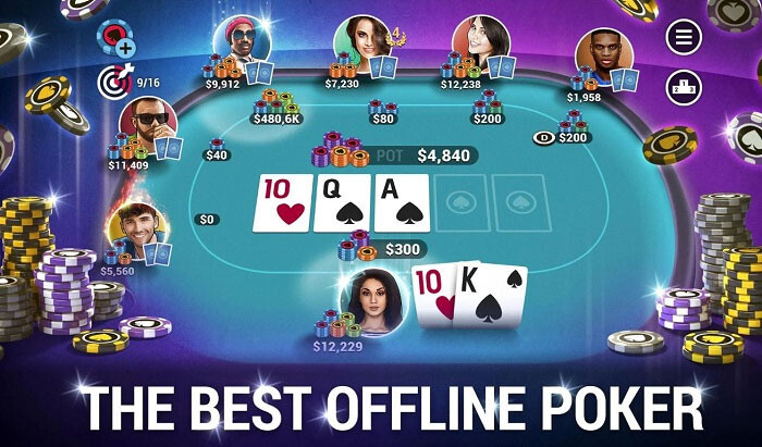 Game đánh bài Poker Offline