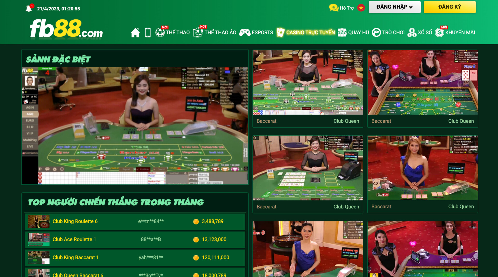 Casino trực tuyến chính là chuỗi game được đông đảo tay chơi săn đón tại 88bet1